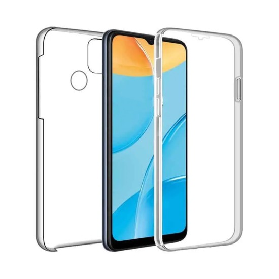 Funda de Silicona 360º para Oppo A15 Transparente